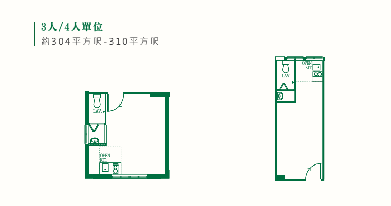赤柱「尚晉坊」過渡性房屋單位平面圖（赤柱「尚晉坊」圖片）